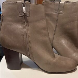 Sam Edelman Taupe Ankle Booties